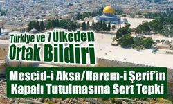 Sekiz Ülke İsrail’in Mescid-i Aksa Yasağını Kınadı