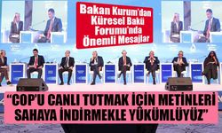 Bakan Kurum, Küresel Bakü Forumu’nda Önemli Mesajlar Verdi