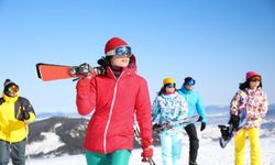 Kış sporu tutkunları için sezon tüm hızıyla devam ediyor