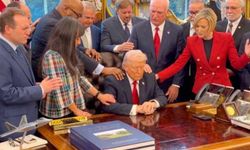 Oval Ofis’te Tarihi Anlar: Din Liderlerinden Trump’a Dua