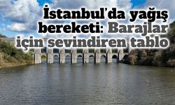 Yağışlar İstanbul barajlarına can suyu oldu: Doluluk oranı yükselişte