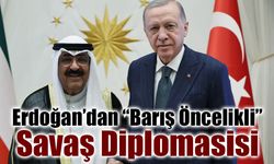 Erdoğan'dan Savaş Diplomasisi! Kuveyt Emiri Cabir El Sabah ile görüştü