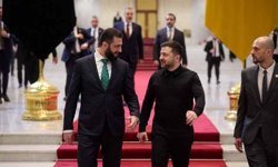 Ukrayna, Suriye ve Türkiye'nin bir araya geldiği üçlü bir görüşme yapıldı