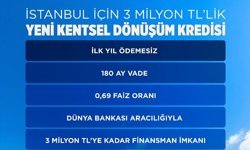 İstanbul’un Dönüşümü İçin Yeni Destek Paketi