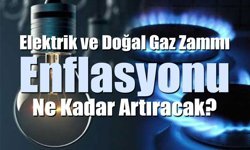 Elektrik ve Doğal Gaz Zammı Enflasyona Etkisi Ne Olacak?