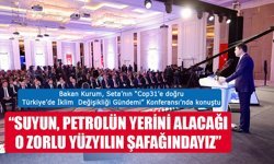 Bakan Kurum, Seta’nın “Cop31’e doğru Türkiye’de İklim  Değişikliği Gündemi” Konferansı’nda konuştu
