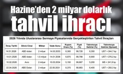 Hazine’den 2 milyar dolarlık tahvil ihracı