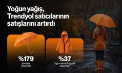 Trendyol verilerine göre şemsiye satışları üç günde %179 arttı