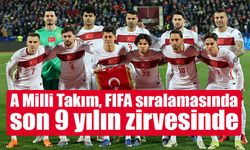 A Milli Takım, FIFA sıralamasında son 9 yılın zirvesinde
