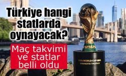 A Milli Takım’ın Dünya Kupası rotası belli oldu: Dev statlarda zorlu grup!