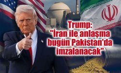 ABD Başkanı Donald Trump, "İran ile anlaşma bugün Pakistan'da imzalanacak" dedi.