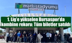 Bursaspor kombine satışlarına yoğun ilgi: 39 bin bilet kısa sürede tükendi