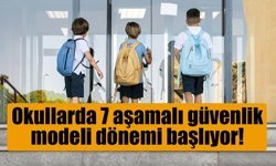 Okullarda 7 aşamalı güvenlik modeli dönemi başlıyor!