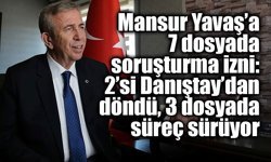 Mansur Yavaş’a 7 dosyada soruşturma izni: 2’si Danıştay’dan döndü, 3 dosyada süreç sürüyor