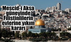 İsrail ordusundan Doğu Kudüs’teki Filistinlilerin evleri için yıkım emri