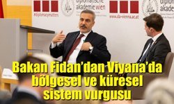 Bakan Fidan Viyana’da Diplomasi Akademisi’nde konuştu