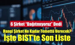 Hangi Şirket Ne Kadar Temettü Verecek? İşte BIST’te Son Liste
