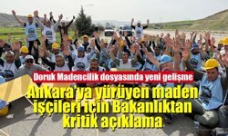 Bakanlıktan maaşlarını alamayan maden işçileriyle ilgili açıklama