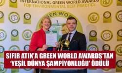SIFIR ATIK’A GREEN WORLD AWARDS’TAN ‘YEŞİL DÜNYA ŞAMPİYONLUĞU’ ÖDÜLÜ