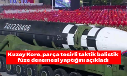 Kuzey Kore, parça tesirli taktik balistik füze denemesi yaptığını açıkladı