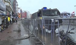 1 Mayıs kutlamalarının merkezi Kadıköy'de yoğun güvenlik önlemi
