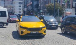 Rize’de Togg T10F ile taksi dönemi başladı
