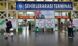 Antalya otogarında bayram öncesi bilet ve fiyat etiketi denetimi