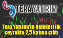Tera Yatırım ilk çeyrekte gelir ve kârlılığını artırdı