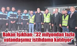 Bakan Işıkhan: "32 milyondan fazla vatandaşımız istihdama katılıyor"