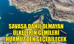 İran’dan Hürmüz mesajı: “Tarafsız ülkelerin gemileri geçebilecek”