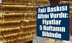 Altın 5 Haftanın Dibinde: Faiz Baskısı Fiyatları Aşağı Çekti (5 Mayıs 2026)