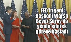 FED'in yeni Başkanı Warsh Beyaz Saray’da yemin ederek göreve başladı