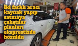 İki farklı aracı kaynak yapıp satmaya çalıştılar planları eksprestizde bozuldu