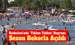 Akdeniz’de İğne Atsan Yere Düşmedi! Tatilciler Mersin’e Akın Etti