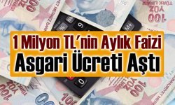 1 Milyon TL’nin Aylık Faizi Asgari Ücreti Geride Bıraktı: Mevduatta Rekabet Kızışıyor