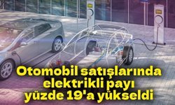 Otomobil satışlarında elektrikli payı yüzde 19'a yükseldi
