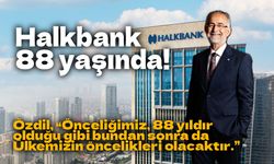 Halkbank 88 yaşında: “Ülkemizin kalkınma yolculuğuna 88 yıldır eşlik ediyoruz”