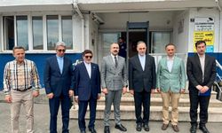 İRAN HEYETİ HOPA LİMANI’NDA İNCELEMELERDE BULUNDU