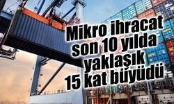 Mikro ihracat son 10 yılda yaklaşık 15 kat büyüdü