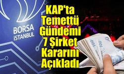 7 Şirketten Temettü Kararı: Bir Şirket İse Bedelsiz Pay Dağıtacak