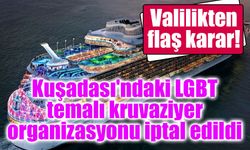 Valilikten LGBT temalı kruvaziyer açıklaması: 7 Temmuz seferi iptal edildi