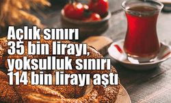 Açlık sınırı 35 bin lirayı, yoksulluk sınırı 114 bin lirayı aştı