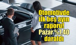 Otomotiv pazarında daralma sinyalleri: Beş yıllık ortalamanın altına geriledi