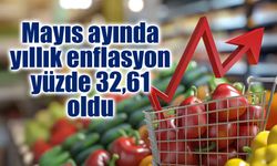 Mayıs ayında yıllık enflasyon yüzde 32,61 oldu
