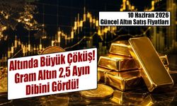 Altında Büyük Çöküş: Gram Altın 2,5 Ayın Dibini Gördü!