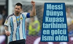 Messi, Dünya Kupası tarihinin en golcü ismi oldu