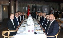 Beşiktaş'tan, UEFA ve Midtjylland heyetlerine dostluk yemeği