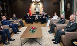 Bakan Güler, KKTC Meclis Başkanı Öztürkler ile görüştü