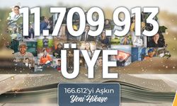 AK Parti 11 milyon 709 bin 913 üyeye ulaştı