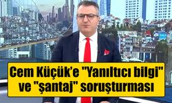 Gazeteci Cem Küçük gözaltına alındı: Hakkında "yanıltıcı bilgi" ve "şantaj" soruşturması var!